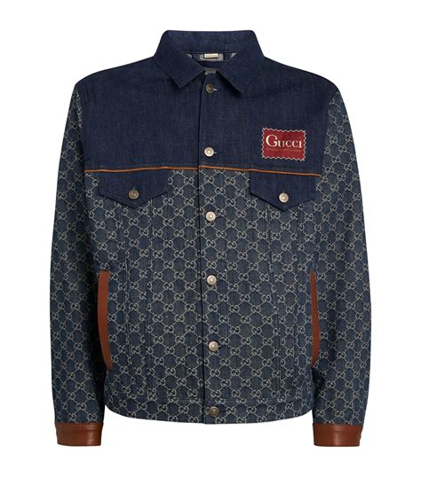 gucci gg retro denim jacket.